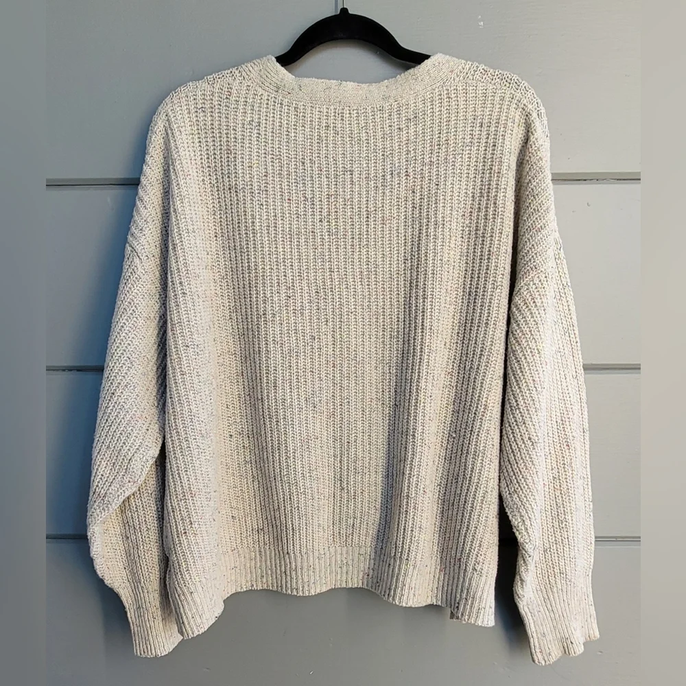 SHEIN Cream Knit Sweater - Picture 2 of 4